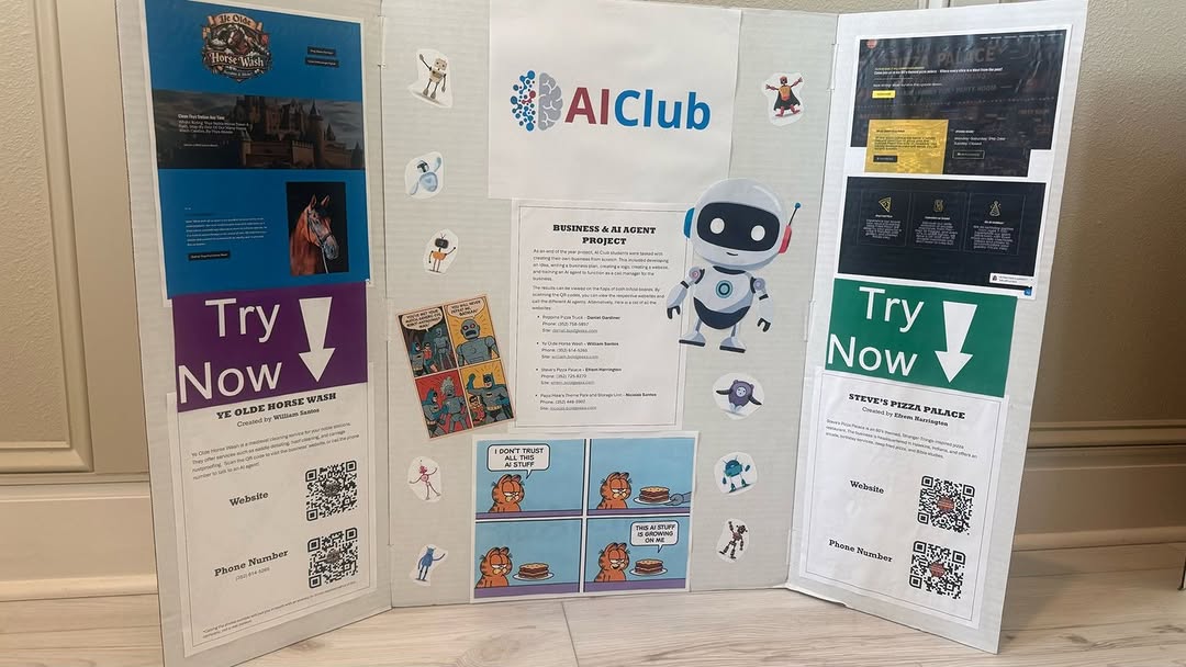 Volunteering with a high school AI club